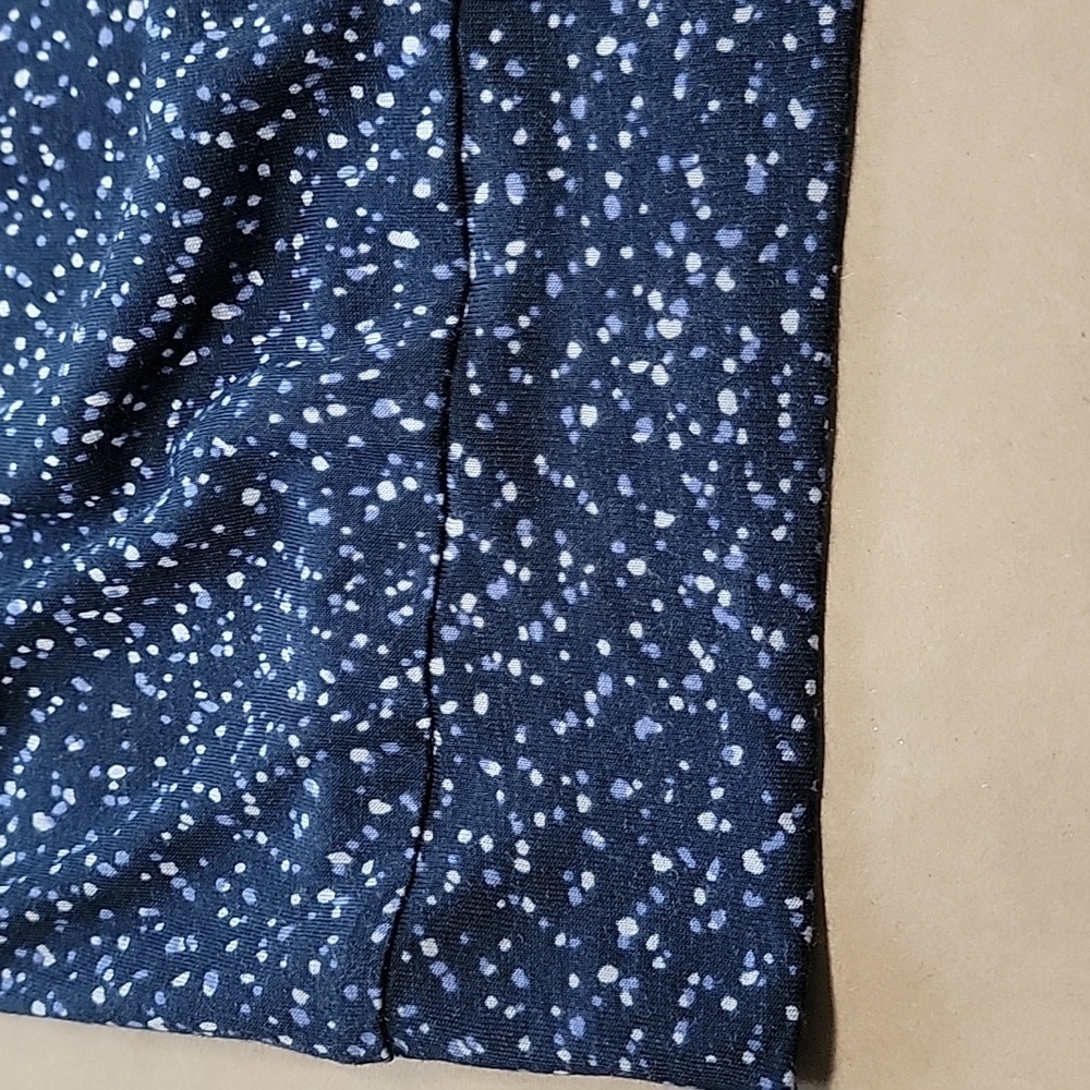 LOFT Size XS Blue & White Speckled Sleeveless Blouse, NEW with Tag - Picture 14 of 14